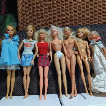 바비 인형 외 7체 세트 묶음 판매