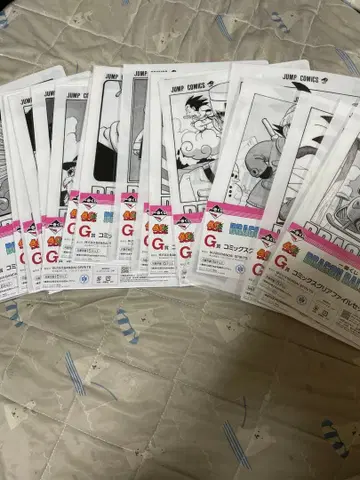 드래곤볼 40주년 1번 쿠지 G상 클리어 파일 20종류