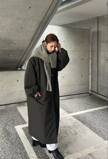 CASA FLINE 발수 나일론 충전솜 코트