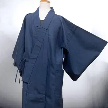 남성용 사무이 코트 기모노 가운 포켓 부착 기모노 리메이크 N71114
