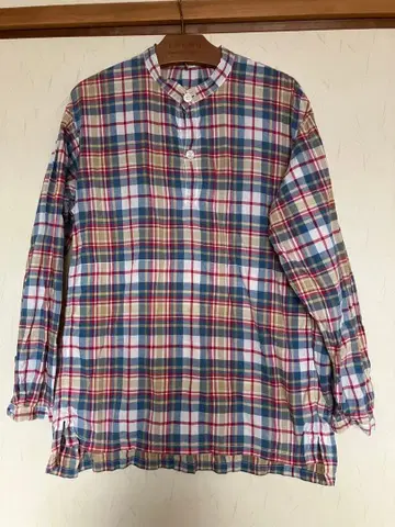 45rpm 체크 무늬 셔츠