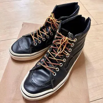 VANS 하이컷 스케이트보드 신발 25cm