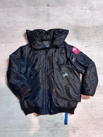 N-2B 밀리터리 다운 재킷 y2k 그런지