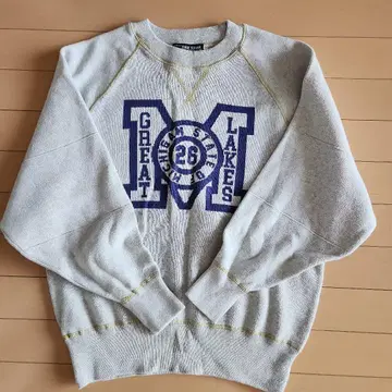 CUBE SUGAR 그레이 맨투맨 M 사이즈