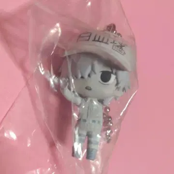 일하는 세포 백혈구 키링 캡슐 컬렉션 피규어 가챠가챠