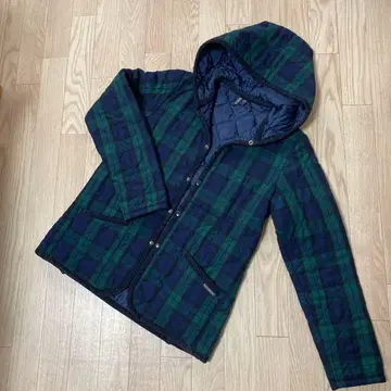 LAVENHAM 후드 부착 퀼팅 자켓