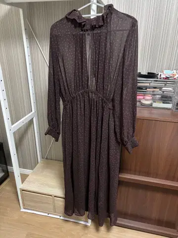 Ray Beams 도트 원피스