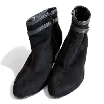 VIVIAN LEE 숏부츠 블랙 M 청키힐