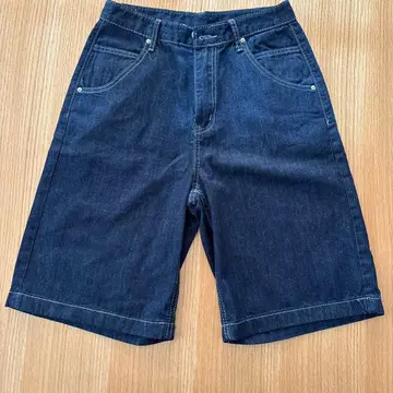 nugu 다크 데님 숏팬츠