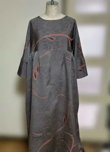 기모노 리메이크, 길이는 취향대로, 턱 롱 원피스