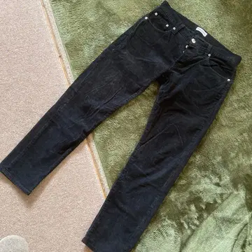 RED CARD 블랙 코듀로이 데님