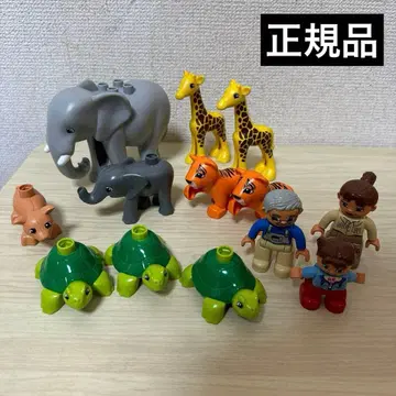 레고 듀프로 LEGO 동물 인형 피그 돼지 거북 호랑이 기린 코끼리