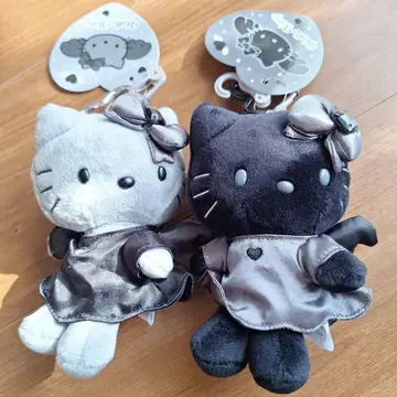 시마무라 모노톤 키티 키링