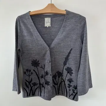 시빌라 울 그레이 자수 앙상블