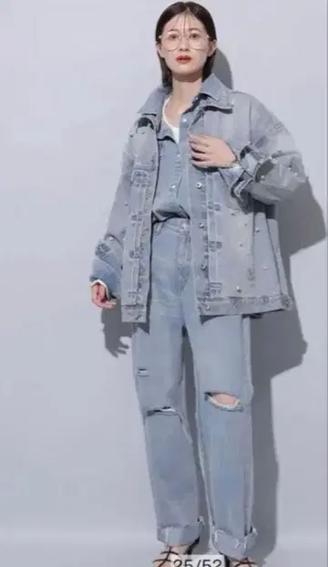 알페주 스토리 Arpege story 크러쉬 데님