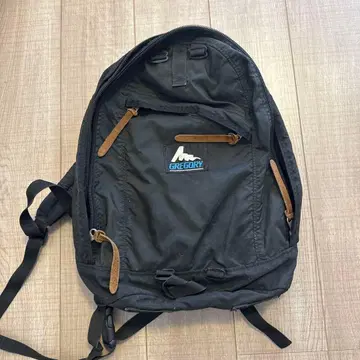 GREGORY 블랙 백팩