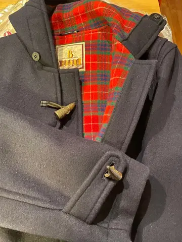 더플 코트 네이비 바라쿠타 BARACUTA 44 XL