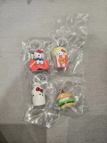 헬로키티 아메리칸 디자인 메지루시 액세서리 4종