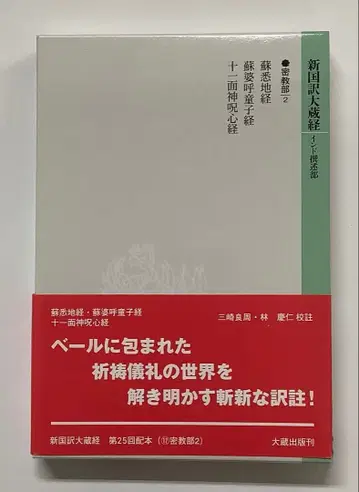 신국역대장경 인도 찬술부 밀교부 2