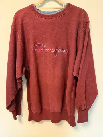 새상품급 챔피온 리버스 위브 더블 리브 90s 자수 택