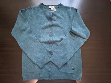 미사용 SM2 부케 자수 크루넥 가디건