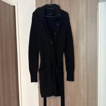 theory 롱 가디건 M 블랙
