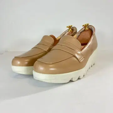 새상품급 힐스 에비뉴 코인 퍼 웨이브 밑창 컴포트