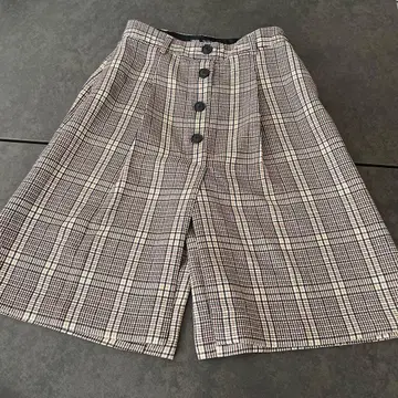 당일 발송 ZARA 자라 체크 무늬 팬츠 거의 새상품 정가 8900엔