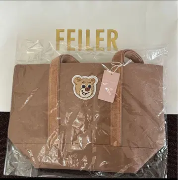 [ 새상품 ] 러브리 바이 페이 인기 올드 테디 토트 베이지 소