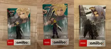 amiibo 클라우드 1P, 2P 파이터 & 세피로스 3종 세트
