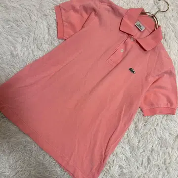 [ 고품질 ] LACOSTE 피케 셔츠 핑크 2 스포츠 캐주얼 액티브