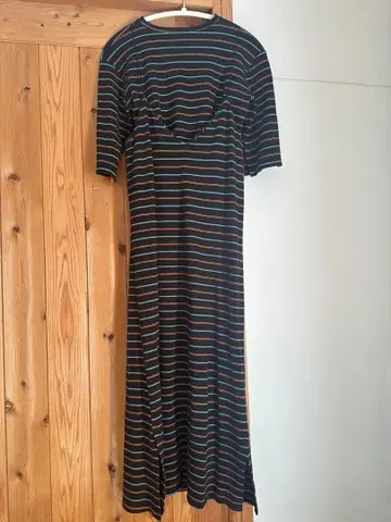 &her 스트라이프 원피스 티셔츠 세트