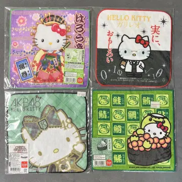 한정품 헬로키티 아게마키 세계무형문화유산 갈릴레오 AKB48 갓파스시