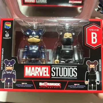 베어브릭 캡틴 아메리카 & 윈터 솔저 B