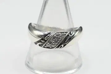 새상품 미사용 7호 프리스타일 실버 반지 반지 지르코니아