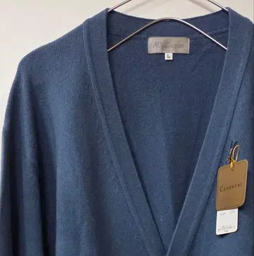 M. L. Laiter 캐시미어 100% 가디건 L 사이즈