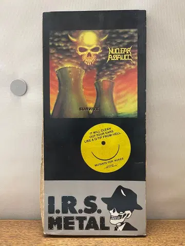 90s 롱 박스/톨 케이스 상자만 NUCLEAR ASSAULT