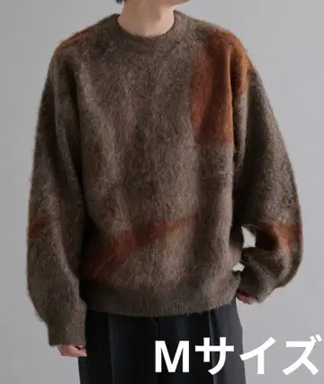 epnok 추상 루즈 니트 M