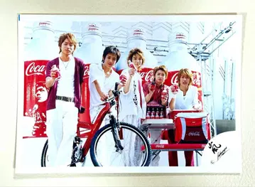 아라시 집합 공식 사진 2003 코카콜라 CM 이벤트 아라시 로고 2