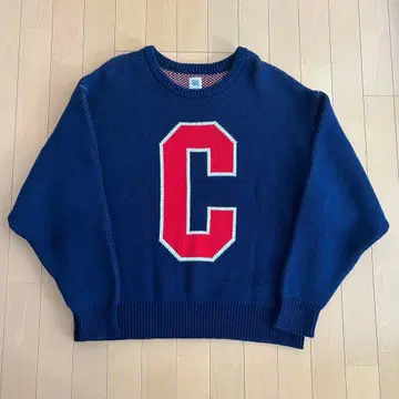 ciatre C jacquard sweater NVY L