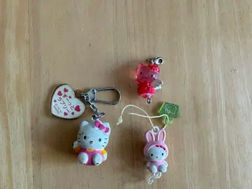 헬로키티 키링 마스코트 세트