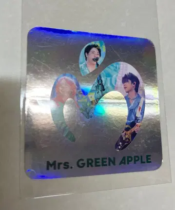 Mrs. GREEN APPLE MGA 미세스 무비티켓 스티커