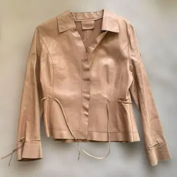 ceci ou cela 라무 가죽 자켓 상태 좋음