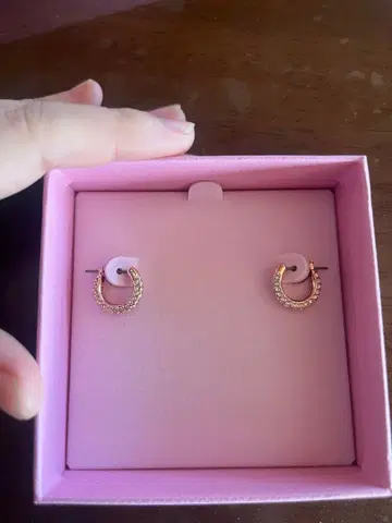 스와로브스키 dextera 스몰 로즈 골드 핑크 골드