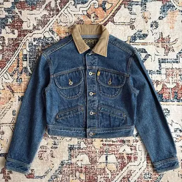 데님 자켓 숏 기장 USA제