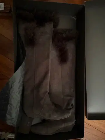 FRANCOMARTINI 다크 브라운 롱 부츠