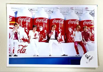 아라시 집합 공식 사진 2003 코카콜라 CM 이벤트 아라시 로고 4