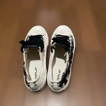 REPLAY 그래픽 프린트 스니커즈