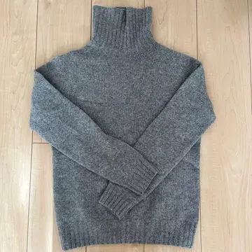 MORRIS & SONS 그레이 터틀넥 스웨터