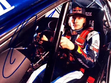 세일 중 - 키미 라이코넨 친필 사인 2L 사이즈 사진 -